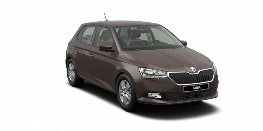 Škoda Fabia, 1,0 MPI 55 kW 5-stup. mech., barva hnědá