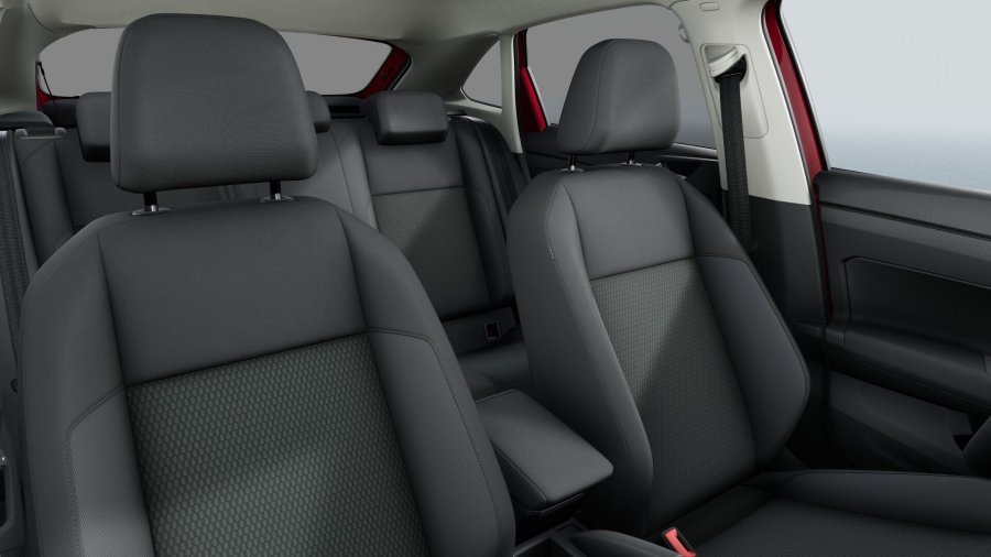 Volkswagen Taigo, Taigo People 1,0 TSI 85kW 7DSG, barva červená