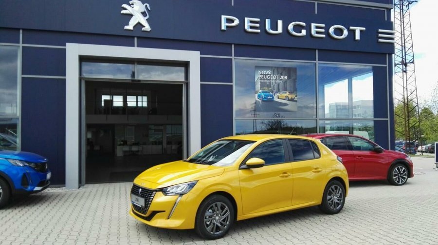Peugeot 208, ACTIVE PACK 1.2 75k MAN5, barva žlutá