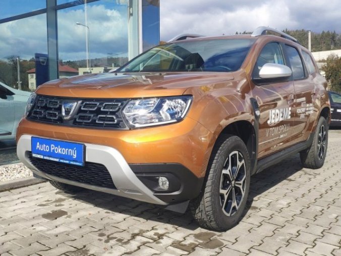 Dacia Duster, Prestige TCe 100k 4x2 + zimní, barva oranžová