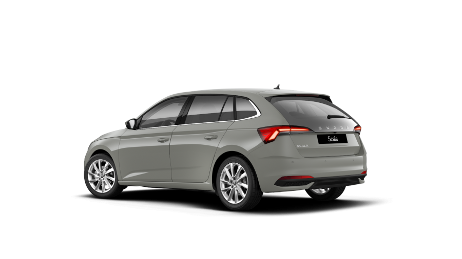 Škoda Scala, 1,0 TSI 85 kW 6° manuální, barva šedá