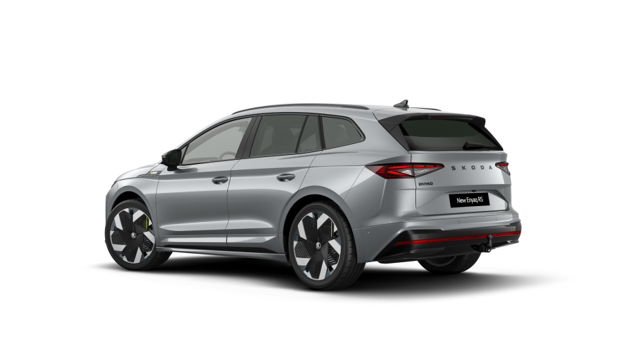 Škoda Enyaq iV, 84 kWh 250 kW 1° automatická 4x4, barva stříbrná
