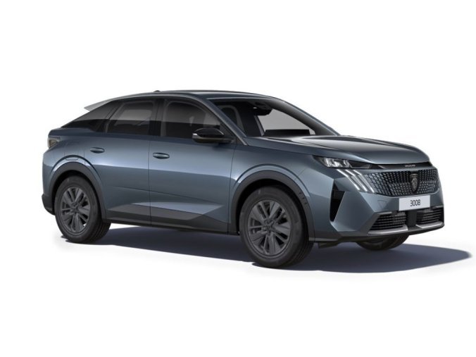 Peugeot 3008, Peugeot 3008 ALLURE Hybrid 145k, Panoramic Navigation, barva modrá