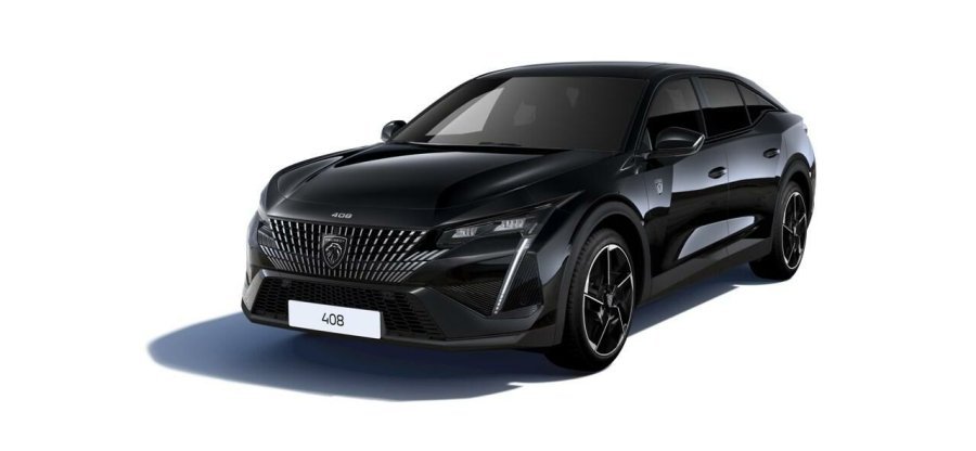 Peugeot 408, Peugeot 408 GT HYBRID 145 e-DCS6, barva černá