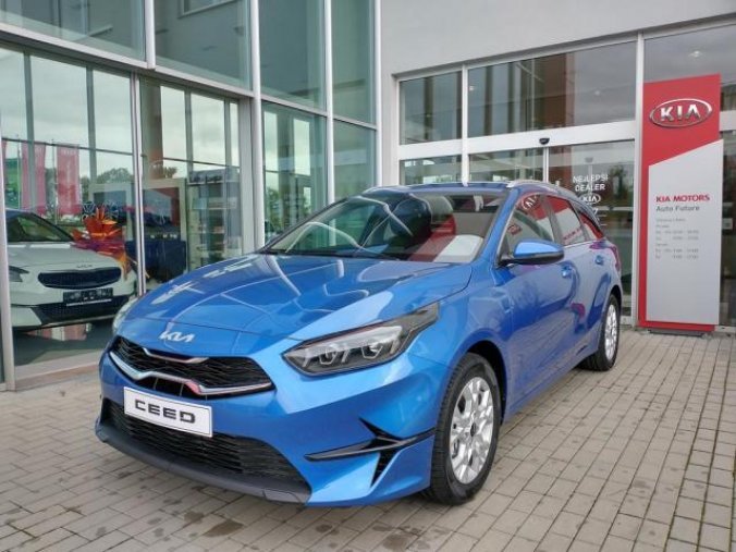 Kia Ceed, SW 1.5 T-GDi TOP ALU 17, barva modrá