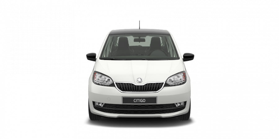 Škoda Citigo, 1,0 MPI 55 kW 5-stup. mech., barva bílá