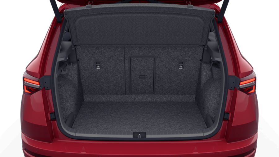 Škoda Karoq, 2,0 TDI 110 kW 7-stup. automat. 4x4, barva červená
