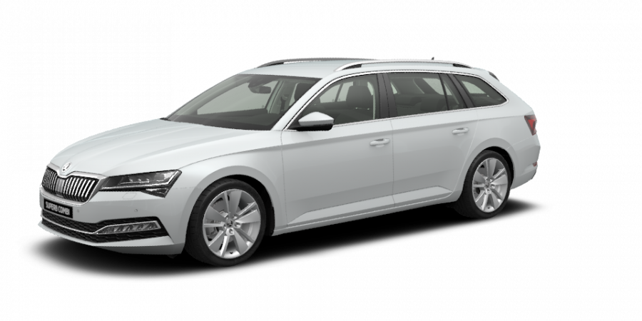 Škoda Superb, 2,0 TDI 110 kW 7-stup. automat., barva bílá