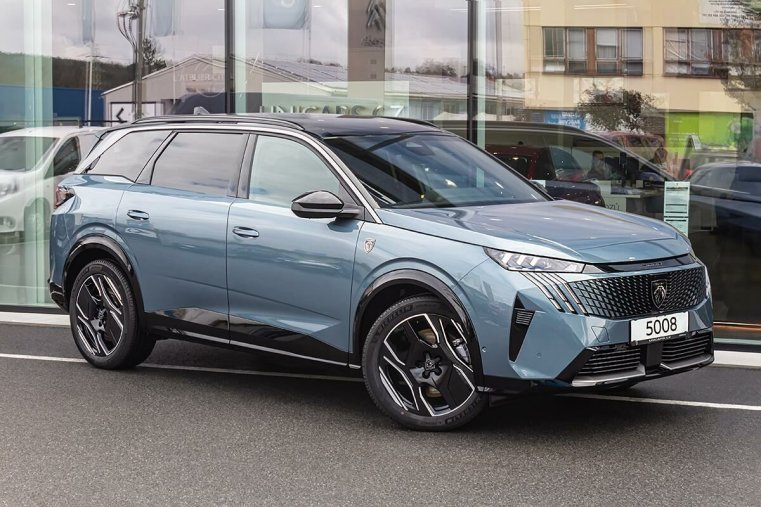Peugeot 5008, Peugeot 5008 0,0 E- GT Elektromotor 157 kW, barva modrá