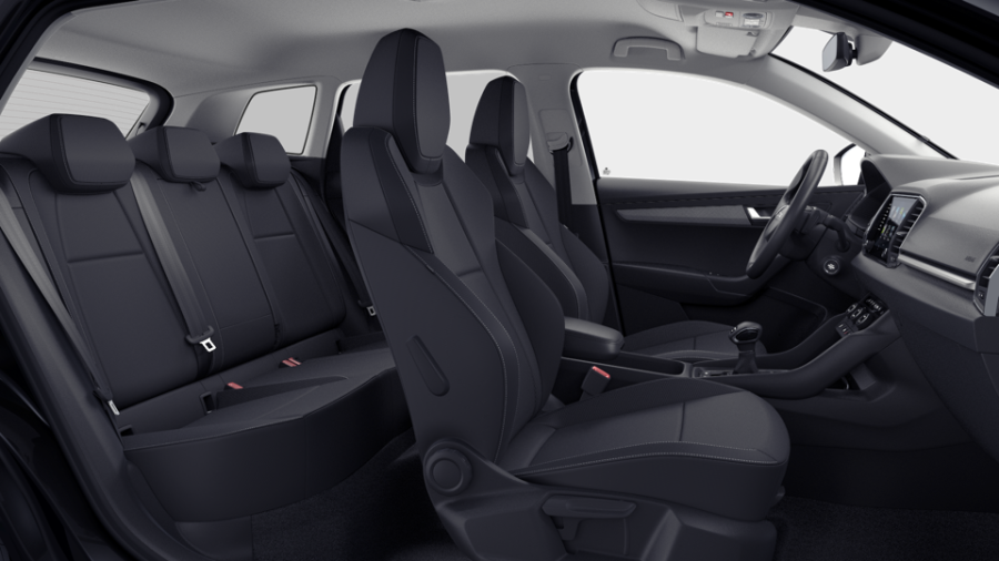 Škoda Karoq, 2,0 TDI 110 kW 7° automatická DSG 4x4, barva černá