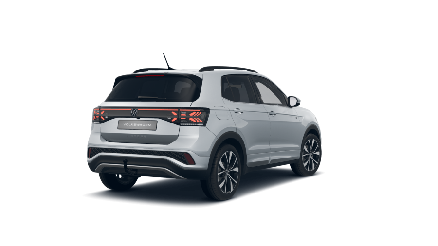 Volkswagen T-Cross, T-Cross R-Line People1.5 TSI 110 kW 7DSG, barva stříbrná