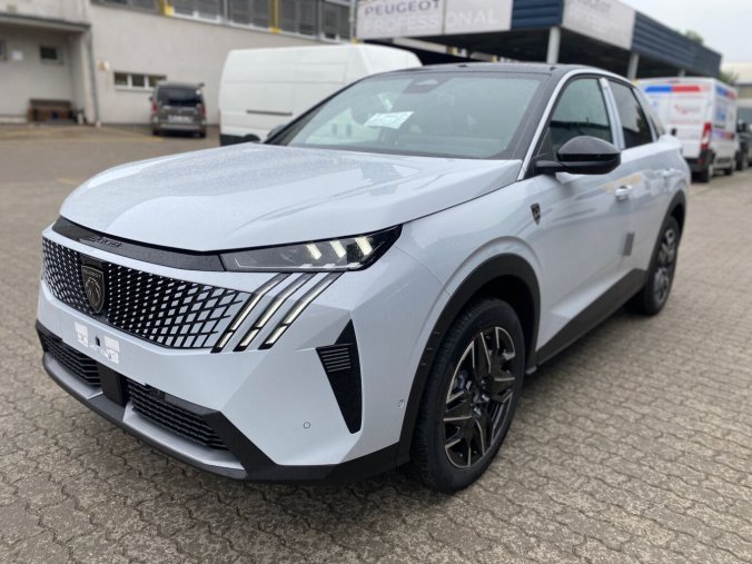 Peugeot 3008, Peugeot 3008 GT Hybrid 145 e-DCS6 - TAŽNÉ, EL SEDAČKY, CELOROČNÍ PNEU - 9663, barva bílá