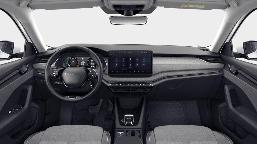 Škoda Octavia, 1,5 TSI m-HEV 110 kW 7° automatická DSG, barva bílá