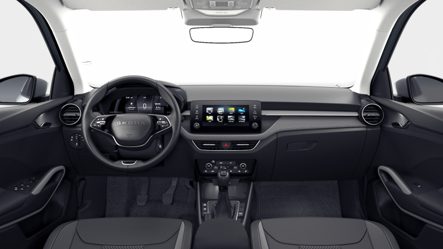 Škoda Fabia, 1,0 TSI 85 kW 6-stup. mech., barva stříbrná