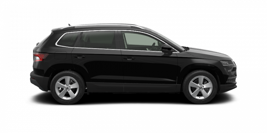 Škoda Karoq, 1,0 TSI 85 kW 6-stup. mech., barva černá