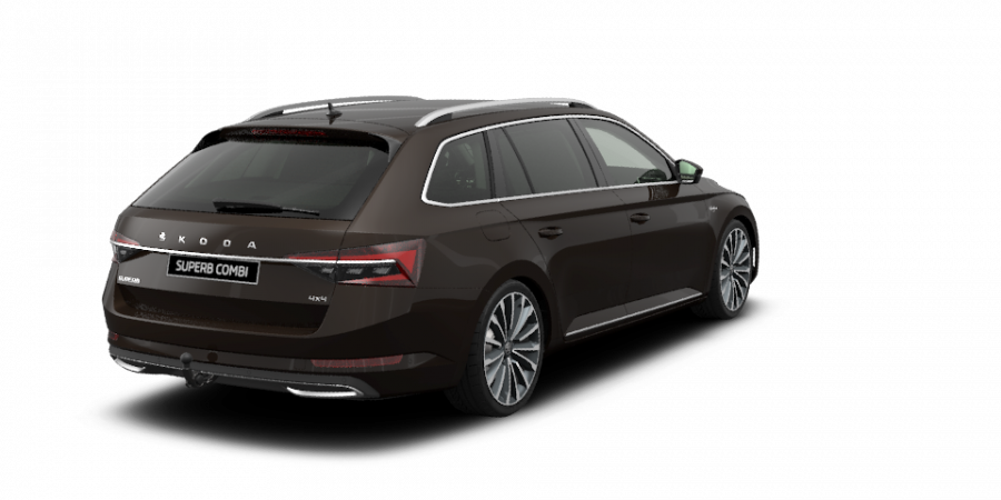 Škoda Superb, 2,0 TDI 147 kW 7-stup. automat. 4x4, barva hnědá