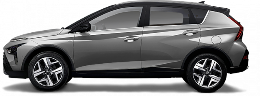 Hyundai Bayon, 1,0 T-GDI Mild hybrid 88.3 kW (95 NAT mild hybrid) 6 st. iMT, barva hnědá