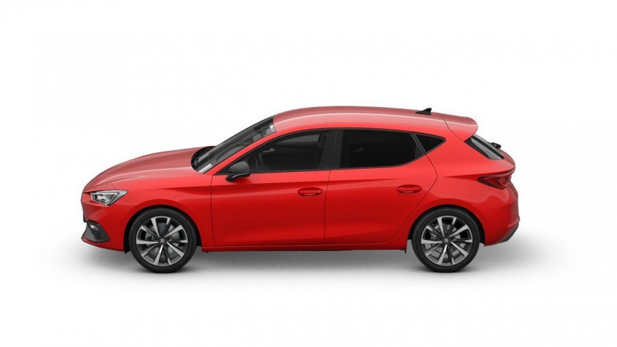 Seat Leon 5D, Leon FR 1.5 TSI 130k, barva červená