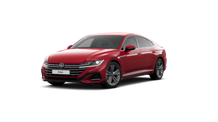 Volkswagen Arteon, Arteon R-Line 2,0 TDI 7DSG, barva červená