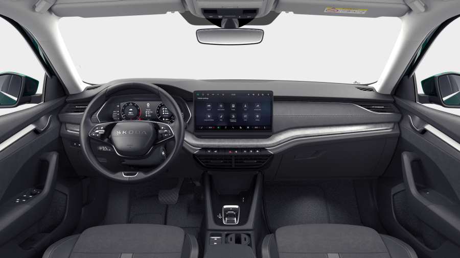 Škoda Octavia, 1,5 TSI Hybrid 110 kW 7° automatická DSG, barva zelená