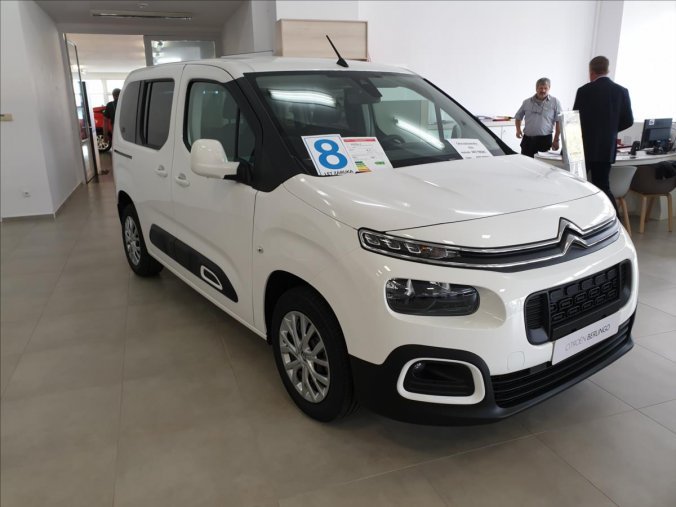 Citroën Berlingo, 1,5 BlueHDi 100 S&S MAN FEEL, barva bílá