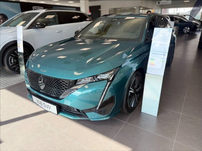 Peugeot 308, Peugeot 308 1,2 Hybrid 136 e-DSC6  SW GT, barva modrá