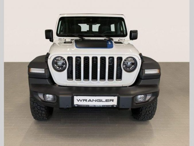 Jeep Wrangler, 2.0T 4xe PHEV 380k 8AT Rubicon, barva bílá