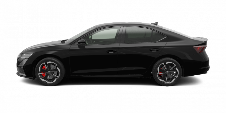 Škoda Octavia, 2,0 TSI 180 kW 6-stup. mech., barva černá