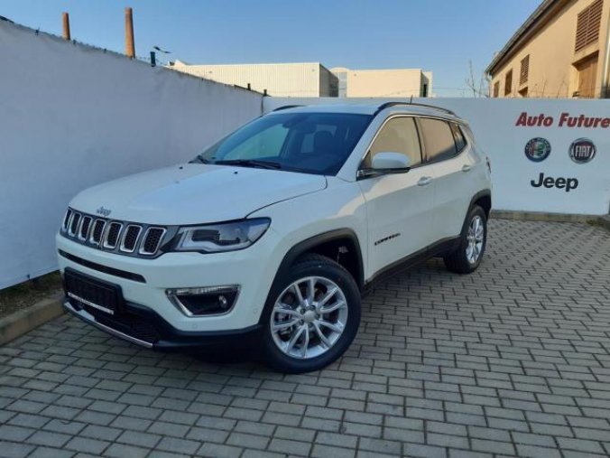 Jeep Compass, 1,3 190 PS 4x4 Limited Automat, barva bílá