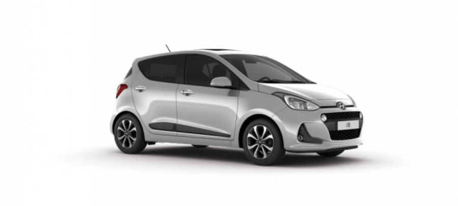 Hyundai i10, 1,0i 48 kW (95 NAT) 5 st. man, barva stříbrná