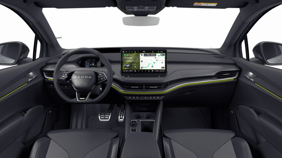 Škoda Enyaq iV, 84 kWh 250 kW 1° automatická 4x4, barva stříbrná