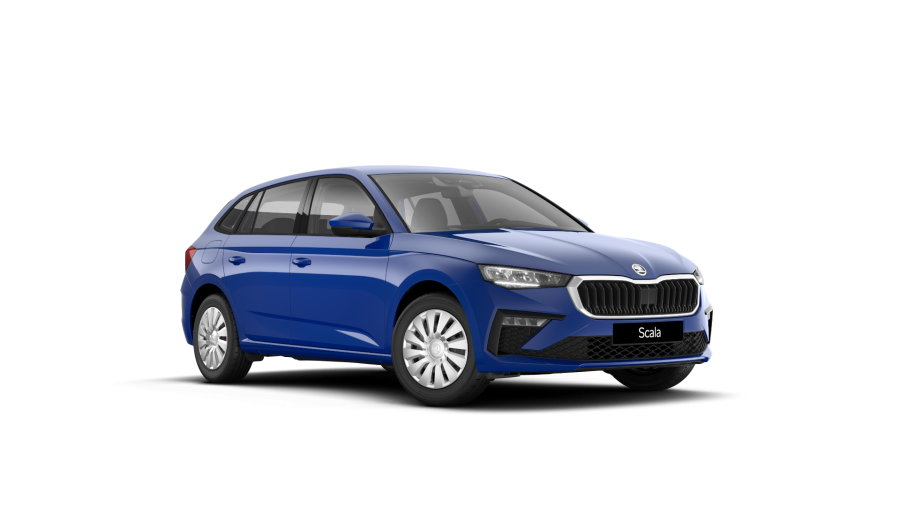 Škoda Scala, 1,0 TSI 85 kW 6° manuální, barva modrá