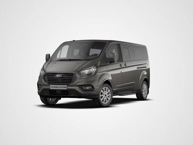 Ford Tourneo Custom, MPV,  L2 TITANIUM MHEV 2,0 EcoBlue (mHEV) 136 kW / 185 k, barva šedá