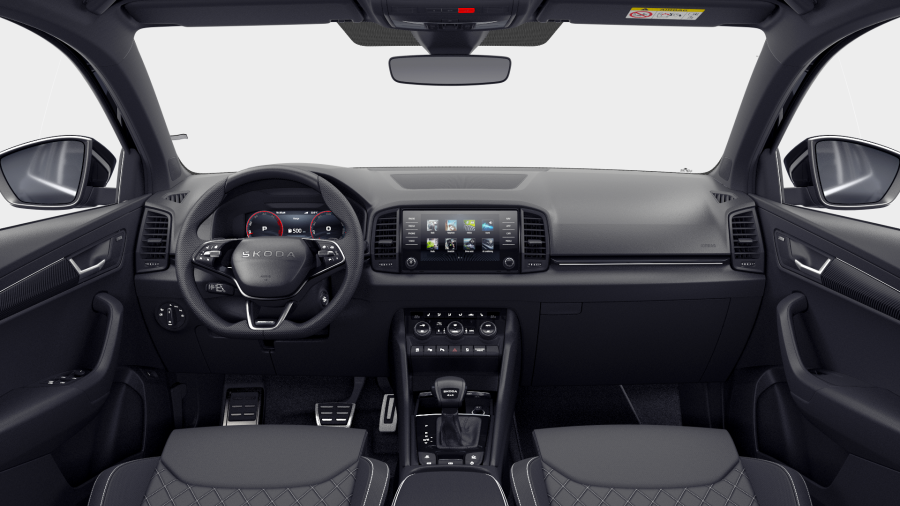 Škoda Karoq, 2,0 TDI 110 kW 7° automatická DSG 4x4, barva černá