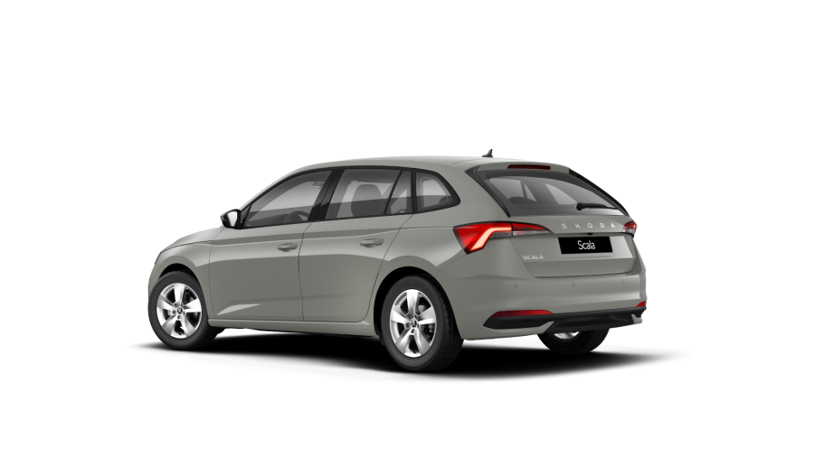 Škoda Scala, 1,0 TSI 70 kW 5° manuální, barva šedá