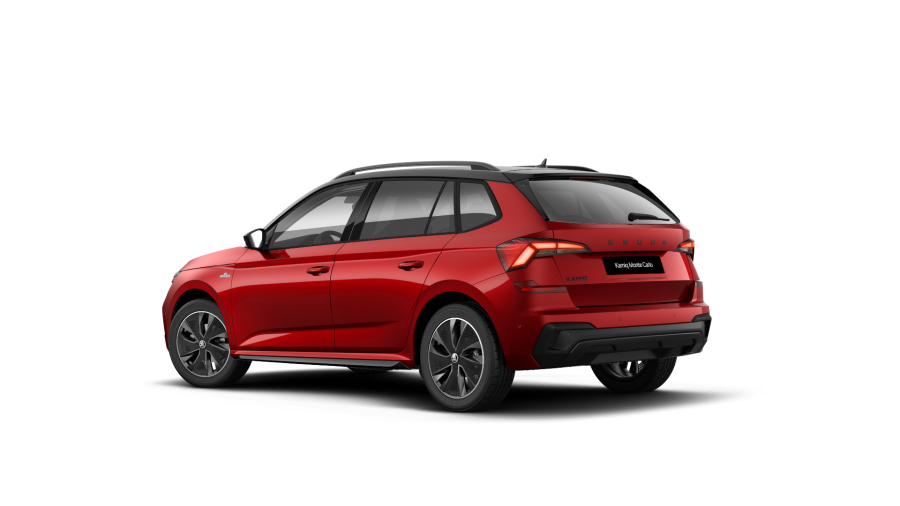 Škoda Kamiq, 1,5 TSI 110 kW 7-stup. automat., barva červená
