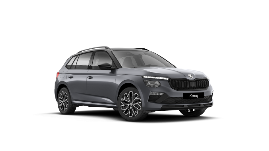 Škoda Kamiq, 1,0 TSI 85 KW 6-stup. mech., barva šedá