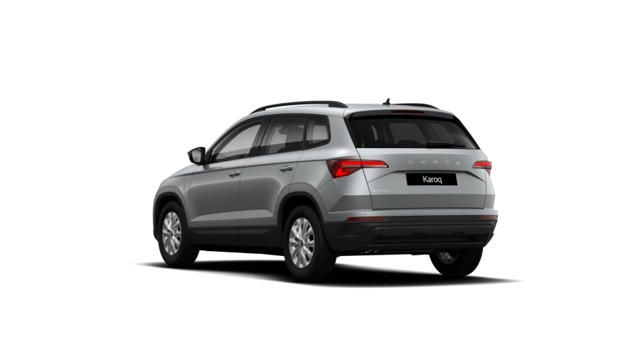 Škoda Karoq, 1,5 TSI 110 kW 6-stup. mech., barva stříbrná