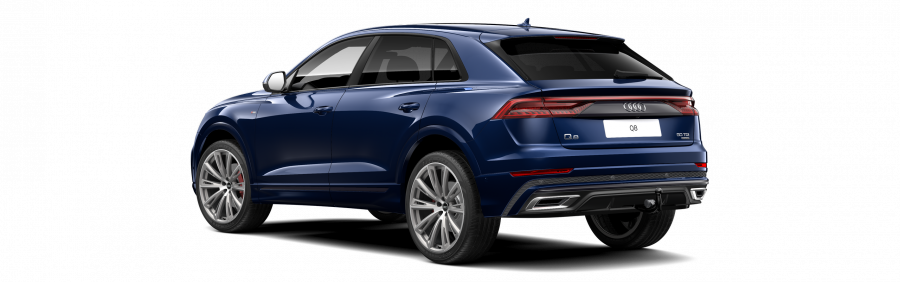 Audi Q8, Q8 50 TDI quattro, barva modrá