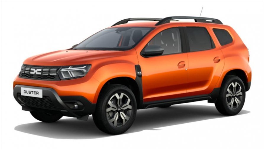 Dacia Duster, TCe 130 4x2  Journey, barva oranžová