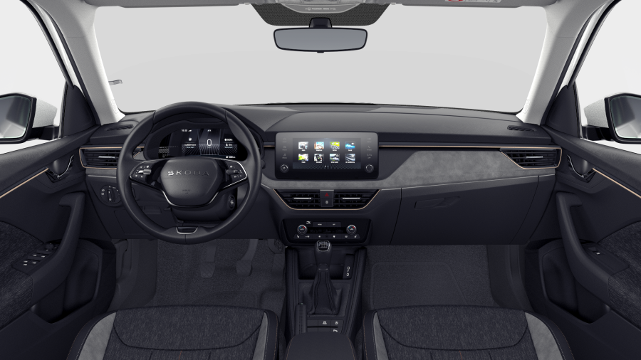 Škoda Kamiq, 1,5 TSI 110 kW 6-stup. mech., barva bílá