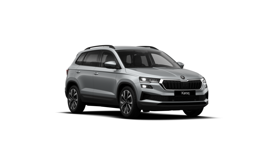 Škoda Karoq, 1,5 TSI 110 kW 7-stup. automat., barva stříbrná