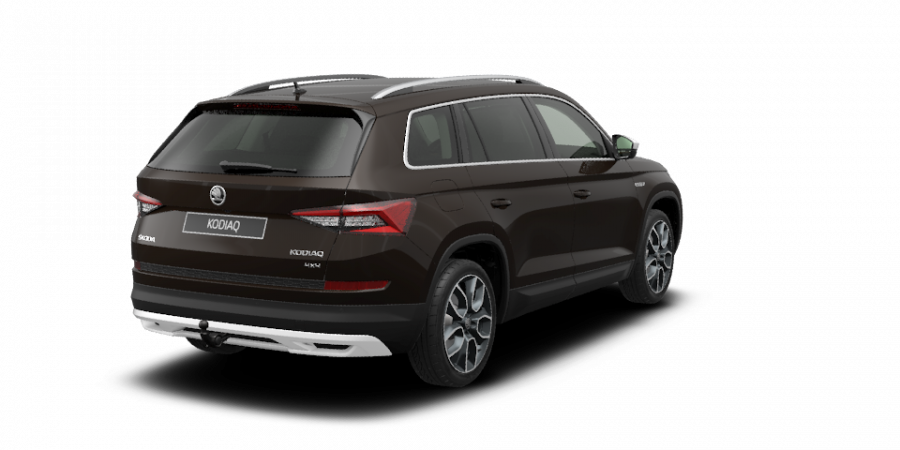 Škoda Kodiaq, 2,0 TDI 140 kW 7-stup. automat. 4x4, barva hnědá
