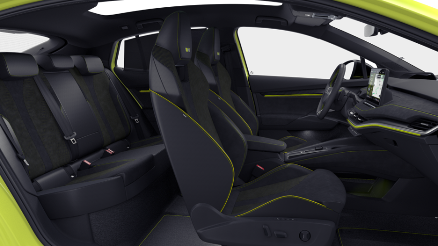Škoda Enyaq iV, 84 kWh 1° automatická 4x4, barva zelená