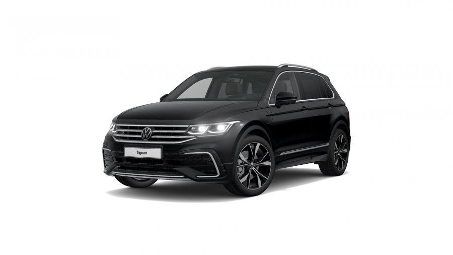 Volkswagen Tiguan, Tiguan R-Line 1,4 TSI eHybrid 180 kW, barva černá