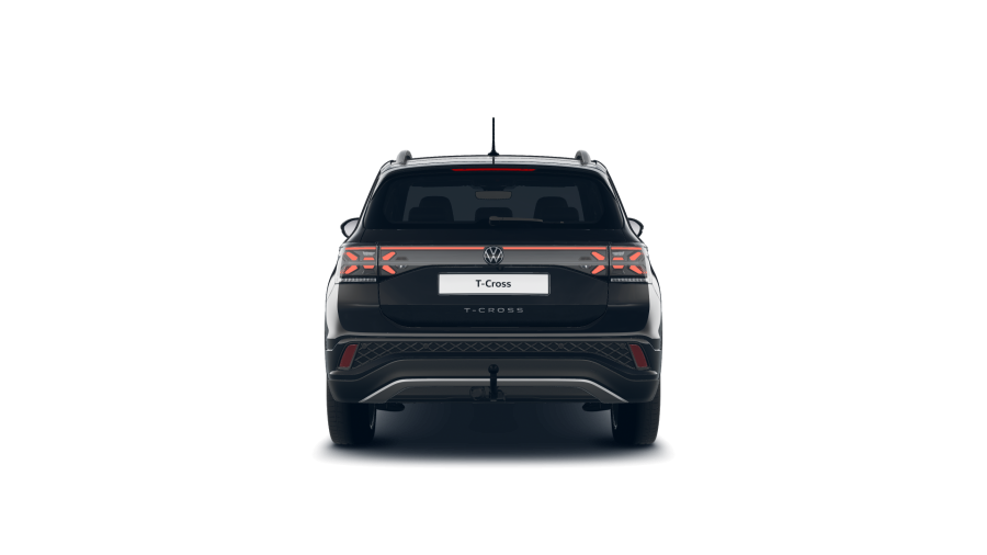 Volkswagen T-Cross, T-Cross R-Line 1.0 TSI 85 kW 7DSG, barva černá