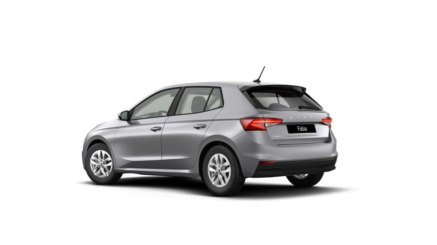 Škoda Fabia, 1,0 TSI 70 kW 5° manuální, barva stříbrná