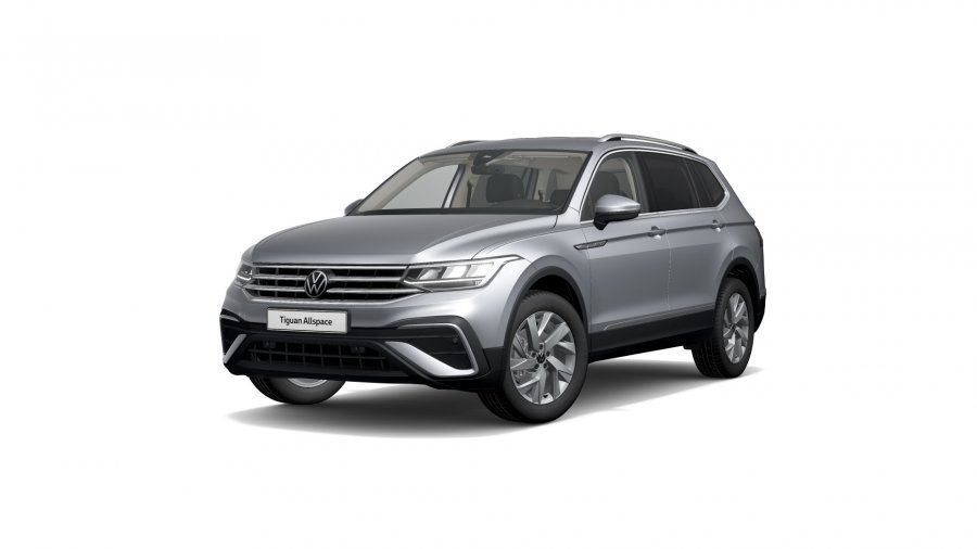 Volkswagen Tiguan Allspace, Allspace Life 1,5 TSI 110 kW 6G, barva stříbrná