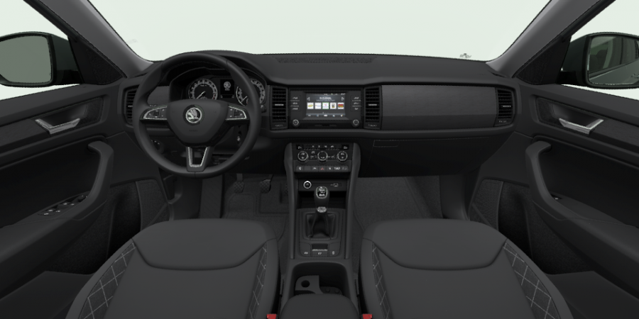 Škoda Kodiaq, 2,0 TDI 110 kW 6-stup. mech. 4x4, barva šedá