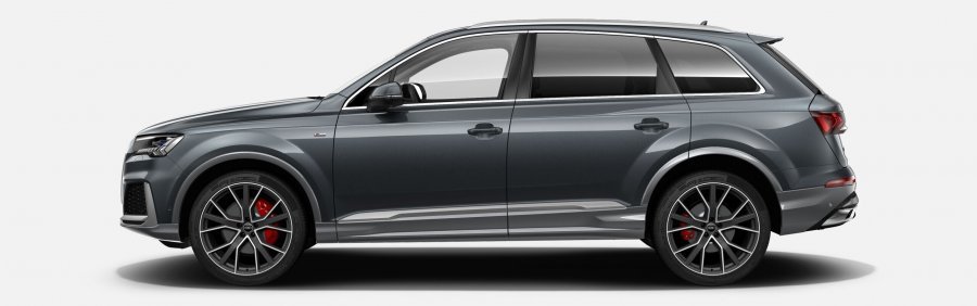 Audi Q7, Q7 S line 50 TDI quattro, barva šedá